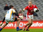 3 June 2007; Aaron Hoey, Louth, in action against Billy Norman, Wicklow. Bank of Ireland Leinster Senior Football Championship 2nd Replay, Louth v Wicklow, Croke Park, Dublin. Picture credit: Brian Lawless / SPORTSFILE