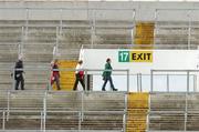 3 June 2007; Supporters make their way arcoss the terraces before the game. Bank of Ireland Munster Senior Football Championship Semi-Final, Cork v Tipperary, Gaelic Grounds, Limerick. Picture credit: Brendan Moran / SPORTSFILE