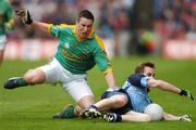 3 June 2007; Paul Griffin, Dublin, in action against Cian Ward, Meath. Bank of Ireland Leinster Senior Football Championship, Meath v Dublin, Croke Park, Dublin. Picture credit: Brian Lawless / SPORTSFILE