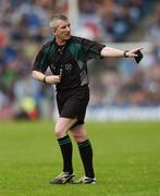 3 June 2007; Referee Jimmy McKee. Bank of Ireland Leinster Senior Football Championship, Meath v Dublin, Croke Park, Dublin. Picture credit: Brian Lawless / SPORTSFILE