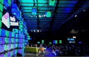 6 November 2014; A general view of the centre stage during Day 3 of the 2014 Web Summit in the RDS, Dublin, Ireland. Picture credit: Ramsey Cardy / SPORTSFILE / Web Summit