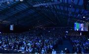 6 November 2014; A general view of the centre stage during Day 3 of the 2014 Web Summit in the RDS, Dublin, Ireland. Picture credit: Ramsey Cardy / SPORTSFILE / Web Summit