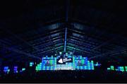 6 November 2014; A general view of the centre stage during Day 3 of the 2014 Web Summit in the RDS, Dublin, Ireland. Picture credit: Ramsey Cardy / SPORTSFILE / Web Summit