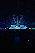 6 November 2014; A general view of the centre stage during Day 3 of the 2014 Web Summit in the RDS, Dublin, Ireland. Picture credit: Ramsey Cardy / SPORTSFILE / Web Summit