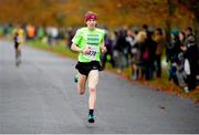 9 November 2014; Brendan O'Neill, DSD AC, on his way to winning the 2014 Remembrance Run 5K. Phoenix Park, Dublin. Picture credit: Tomás Greally / SPORTSFILE