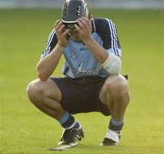 9 June 2007; A dejected David Curtin, Dublin, after the final whistle. Guinness Leinster Senior Hurling Championship Semi-Final, Dublin v Wexford, Nowlan Park, Kilkenny. Picture credit: Matt Browne / SPORTSFILE