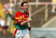 10 June 2007; Carlow's James Hickey. Bank of Ireland Leinster Senior Football Championship, Carlow v Offaly, O'Moore Park, Portlaoise, Co. Laois. Picture credit: Brian Lawless / SPORTSFILE