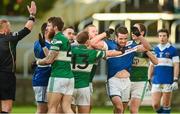 9 November 2014; Players from both sides become involved in a tussle during the game. AIB Leinster GAA Football Senior Club Championship, Quarter-Final, Portlaoise v St Vincent's, O'Moore Park, Portlaoise, Co. Laois. Picture credit: Pat Murphy / SPORTSFILE