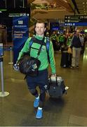 12 November 2014; Colm Boyle, Mayo, at Dublin Airport prior to departure for Australia ahead of the International Rules Series. Dublin Airport, Dublin. Picture credit: Ray McManus / SPORTSFILE