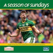 This 168 page hardback coffee table book (300mm x 300mm approx.) is a collection of images of the 2014 Gaelic Games year by the Sportsfile photographers.   Each year Ray McManus and his team of 16 photographers travel the highways and byways to capture the GAA season in all its colours and moods – from the dark days of winter to the high dramas of summer.   Along the way they meet the players, the managers, the fans and the unsung heroes behind the scenes – all the main players on the GAA stage.  Their vivid and memorable images are enriched by Alan Milton’s insightful captions in this, the 18th year of A Season of Sundays (RRP €29.95, on sale here at €24.95 including packing and postage).