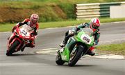 15 June 2007; Tom Sykes, England, followed by Steve Plater, England, during the free practice session day. The 2007 Bennetts British Superbike Championship, Round 6. Mondello Park, Donore, Naas, Co. Kildare. Picture credit; Tomek Zuber / SPORTSFILE