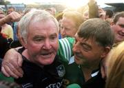 16 June 2007; Limerick manager Richie Bennis with Tipperary manager Michael Babs Keating at the end of the game. Guinness Munster Senior Hurling Championship Semi-Final Replay, Limerick v Tipperary, Semple Stadium, Thurles, Co. Tipperary. Picture credit: Pat Murphy / SPORTSFILE