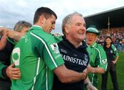 16 June 2007; Limerick manager Richie Bennis with Donal O'Grady, left, after the game ended in a draw. Guinness Munster Senior Hurling Championship Semi-Final Replay, Limerick v Tipperary, Semple Stadium, Thurles, Co. Tipperary. Picture credit: Pat Murphy / SPORTSFILE