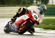 16 June 2007; Leon Haslam, England, who qualifed in third position for tomorows final race, during Qualifying race. The 2007 Bennetts British Superbike Championship, Round 6, Day 2, Mondello Park, Naas, Co. Kildare. Picture credit; Tomek Zuber / SPORTSFILE