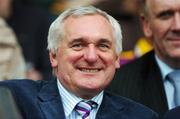 17 June 2007; An Taoiseach Bertie Ahern, T.D., watches the game. Bank of Ireland Leinster Senior Football Championship Quarter-Final Replay, Dublin v Meath, Croke Park, Dublin. Picture credit: Ray McManus / SPORTSFILE