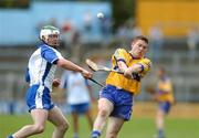 17 June 2007; Damien Kennedy, Clare, in action against Shane Kearney, Waterford. Munster Intermediate Hurling Championship Semi-Final, Clare v Waterford, Semple Stadium, Thurles, Co. Tipperary. Picture credit: Brendan Moran / SPORTSFILE