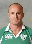 16 June 2007; Denis Hickie, Ireland. Ireland Rugby Squad Portraits, Radisson Airport Hotel, Dublin. Picture credit: Brendan Moran / SPORTSFILE