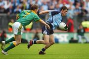 17 June 2007; Diarmuid Connolly, Dublin, in action against Caoimhin King, Meath. Bank of Ireland Leinster Senior Football Championship Quarter-Final Replay, Dublin v Meath, Croke Park, Dublin. Picture credit: Pat Murphy / SPORTSFILE