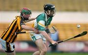 20 June 2007; Diarmuid Horan, Offaly, in action against Shane Prendergast, Kilkenny. Erin Leinster U21 Hurling Championship, Kilkenny v Offaly. Nowlan Park, Kilkenny. Picture credit: Matt Browne / SPORTSFILE