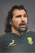 8 November 2014; Victor Matfield, South Africa. Guinness Series, Ireland v South Africa, Aviva Stadium, Lansdowne Road, Dublin. Picture credit: Stephen McCarthy / SPORTSFILE