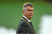 8 November 2014; South Africa head coach Heyneke Meyer. Guinness Series, Ireland v South Africa, Aviva Stadium, Lansdowne Road, Dublin. Picture credit: Stephen McCarthy / SPORTSFILE