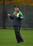 8 November 2014; Ireland selector Tony Scullion during International Rules training ahead of their International Rules Series game against Australia on Saturday 22nd November. International Rules training, Carton House, Maynooth, Co. Kildare. Picture credit: Ray McManus / SPORTSFILE