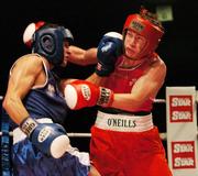 22 June 2007; Karl Frampton, Ireland, in action against Michal Chudecki, Poland. 5th European Union Boxing Championships, Super Heavyweight 57kg, Semi-Finals,  Karl Frampton, Ireland.v.Michal Chudecki, Poland, National Stadium, Dublin. Picture credit: Matt Browne / SPORTSFILE