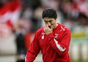 22 June 2007; Derry City caretaker manager Peter Hutton. eircom League Premier Division, Derry City v Drogheda United, Brandywell, Derry. Picture credit; Oliver McVeigh / SPORTSFILE