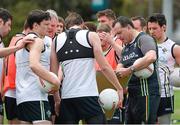 15 November 2014; Ireland manager Paul Earley and squad members during International Rules squad training ahead of their International Rules Series warm up game against VFL All Stars on Sunday 16th. Ireland International Rules Squad Training, Sandringham VFL Ground, Melbourne, Victoria, Australia. Picture credit: Ray McManus / SPORTSFILE