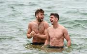 15 November 2014; Aidan O'Shea and Colm Begley during a 'beach recovery session' after training ahead of their International Rules Series warm up game against VFL All Stars on Sunday 16th. Ireland International Rules Squad Training, Sandringham beach, Melbourne, Victoria, Australia. Picture credit: Ray McManus / SPORTSFILE