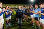 15 November 2014; Anto Finnegan, leaves the field to a guard of honour after the game. #GameForAnto, Ulster Allstars XV v Dublin 2013 team, Kingspan Stadium, Ravenhill Park, Belfast, Co. Antrim. Picture credit: Oliver McVeigh / SPORTSFILE