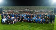 15 November 2014; Tthe Ulster Allstars XV and mentors along with players and mentors Dublin 2013 after the game. #GameForAnto, Ulster Allstars XV v Dublin 2013 team, Kingspan Stadium, Ravenhill Park, Belfast, Co. Antrim. Picture credit: Oliver McVeigh / SPORTSFILE