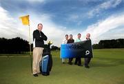 4 June 2007; Galgorm Castle Golf Pro Phil Collins, left, is pictured with the O2 runners up, from back, Ger Brady, Vincent Hand, and the O2 winners, Brendan Brady and Mark O'Riordan. O2 Masters All Ireland Golf Challenge, Galgorm Castle Golf Club, Ballymena, Co. Antrim. Picture credit: Russell Pritchard / SPORTSFILE