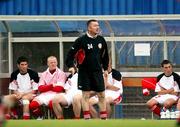 23 June 2007; Cliftonville manager Eddie Patterson. UEFA Intertoto Cup, 1st round, 1st leg, Cliftonville v Dinaburg FC, Windsor Park, Belfast, Co. Antrim. Picture credit: Oliver McVeigh / SPORTSFILE