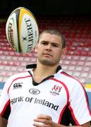 27 June 2007; Ulster's Neil Hanna at a press conference unveiling new signings for the new season. Ulster Rugby Press Conference, Ravenhill Park, Belfast, Co. Antrim. Picture credit; Oliver McVeigh / SPORTSFILE