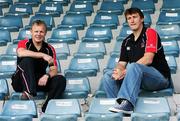 27 June 2007; Ulster's head coach Mark McCall alongside Ulster's new assistant coach Steve Williams at a press conference to unveil new signings for the season. Ulster Rugby Press Conference, Ravenhill Park, Belfast, Co. Antrim. Picture credit; Oliver McVeigh / SPORTSFILE