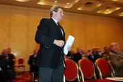 29 June 2007; The new President of the IRFU Der Healy at the Annual Council Meeting of the Irish Rugby Football Union. IRFU Annual Council Meeting, Berkeley Court Hotel, Dublin. Picture credit: Matt Browne / SPORTSFILE