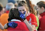16 November 2014; Ailbhe Mahony, Kilkerrin-Clonberne, dejected after the game. TESCO HomeGrown All-Ireland Ladies Football Senior Club Championship Semi-Final, Kilkerrin-Clonberne v Termon, Clonberne GAA Pitch, Clonberne, Co. Galway. Picture credit: Ray Ryan / SPORTSFILE