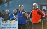 16 November 2014; Kilkerrin-Clonberne Manager Michael Divilly with selector Willie Ward. TESCO HomeGrown All-Ireland Ladies Football Senior Club Championship Semi-Final, Kilkerrin-Clonberne v Termon, Clonberne GAA Pitch, Clonberne, Co. Galway. Picture credit: Ray Ryan / SPORTSFILE