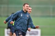 17 November 2014; Republic of Ireland's Anthony Stokes during squad training ahead of their side's international friendly match against the USA on Tuesday. Republic of Ireland Squad Training, Gannon Park, Malahide, Co. Dublin. Picture credit: David Maher / SPORTSFILE