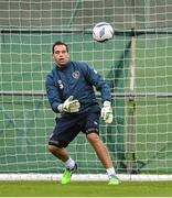 17 November 2014; Republic of Ireland's David Forde during squad training ahead of their side's international friendly match against the USA on Tuesday. Republic of Ireland Squad Training, Gannon Park, Malahide, Co. Dublin. Picture credit: David Maher / SPORTSFILE