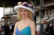 30 June 2007; Agata Gesiwiaz, from Maynooth, Co. Kildare, at the Curragh Racecourse, Co. Kildare. Picture credit: Matt Browne / SPORTSFILE