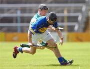 30 June 2007; Shane McGrath, Tipperary, in action against Sean Ryan, Offaly. Guinness All-Ireland Hurling Championship Qualifier, Group 1B, Round 1, Tipperary v Offaly, Semple Stadium, Thurles, Co. Tipperary. Photo by Sportsfile