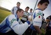 29 June 2007; Monaghan's Thomas Freeman signs autographs after a training session in advance of the Bank of Ireland Ulster Final between Monaghan and Tyrone. GAA Training & Development Centre, Cloghan, Castleblayney, Co.Monaghan. Picture credit; Oliver McVeigh / SPORTSFILE