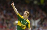 1 July 2007; Colm Cooper, Kerry, celebrates scoring his side's only goal against Cork. Bank of Ireland Munster Senior Football Championship Final, Kerry v Cork, Fitzgerald Stadium, Killarney, Co. Kerry. Picture credit: Brendan Moran / SPORTSFILE