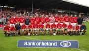 1 July 2007; The Cork squad. Bank of Ireland Munster Senior Football Championship Final, Kerry v Cork, Fitzgerald Stadium, Killarney, Co. Kerry. Picture credit: Brendan Moran / SPORTSFILE