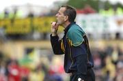 1 July 2007; Kerry manager Pat O'Shea near the end of the game. Bank of Ireland Munster Senior Football Championship Final, Kerry v Cork, Fitzgerald Stadium, Killarney, Co. Kerry. Picture credit: Ray McManus / SPORTSFILE