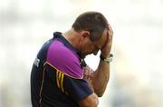 1 July 2007; A dejected John Meyler, Wexford manager, at the end of the game. Guinness Leinster Senior Hurling Championship Final, Kilkenny v Wexford, Croke Park, Dublin. Picture credit: David Maher / SPORTSFILE