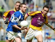 1 July 2007; Colm Parkinson, Laois, in action against Adrian Morrissey, Wexford. Bank of Ireland Leinster Senior Football Championship Semi-Final, Laois v Wexford, Croke Park, Dublin. Picture credit: David Maher / SPORTSFILE