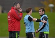 17 November 2014; Munster head coach Anthony Foley during squad training ahead of their Guinness PRO12, Round 8, match away to Newport Gwent Dragons on Friday. Munster Rugby Squad Training, University of Limerick, Limerick. Picture credit: Diarmuid Greene / SPORTSFILE